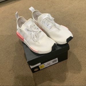 Nmd white shoes / sneakers